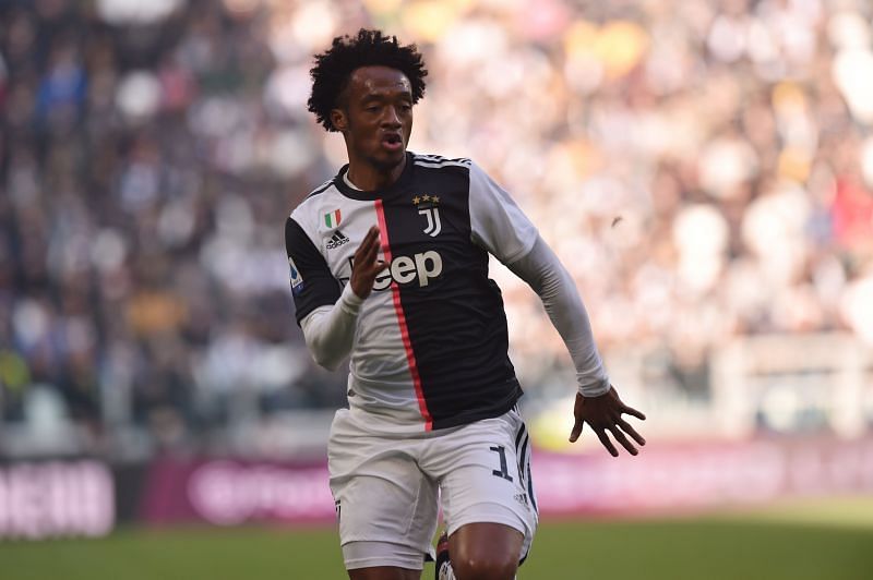 Juventus' Juan Cuadrado adapted to his new right-back position very well